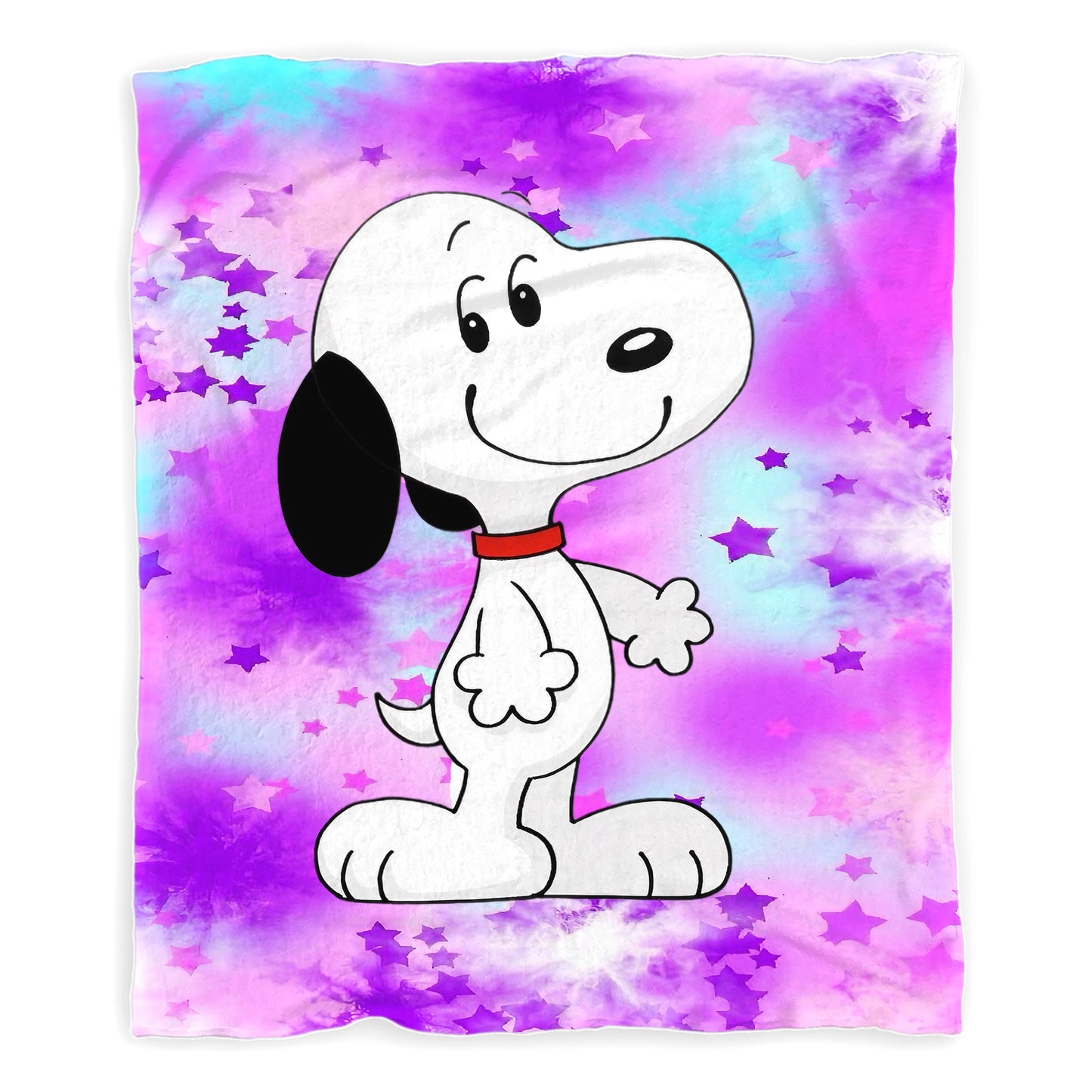 Star Studded Puppy Toddler Fleece Blanket