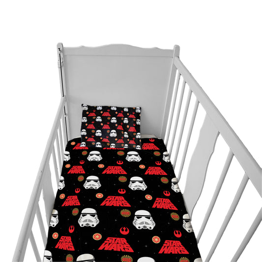 Star Wars Little Trooper Black Cot Set