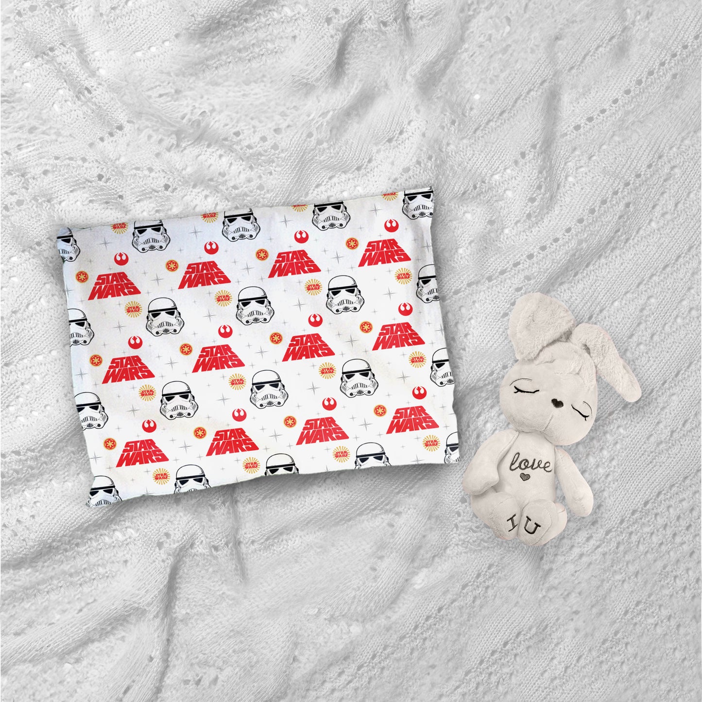 Star Wars Little Trooper White Cot Set