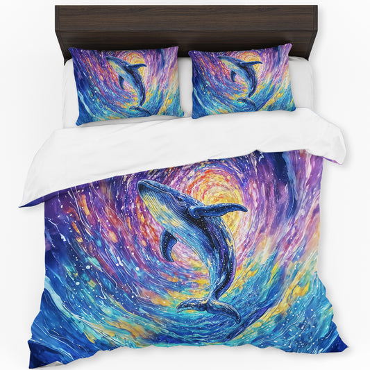 Starbound Whale Duvet Cover Set