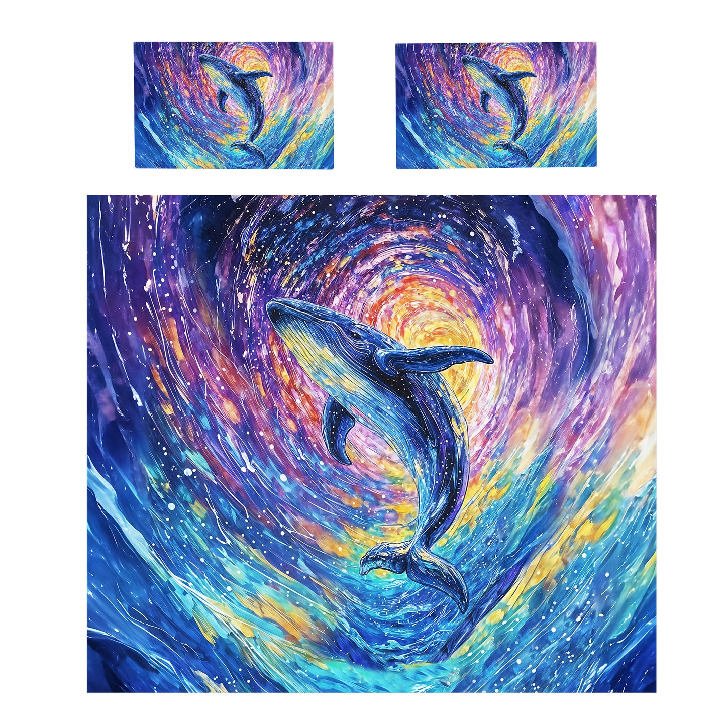Starbound Whale Duvet Cover Set