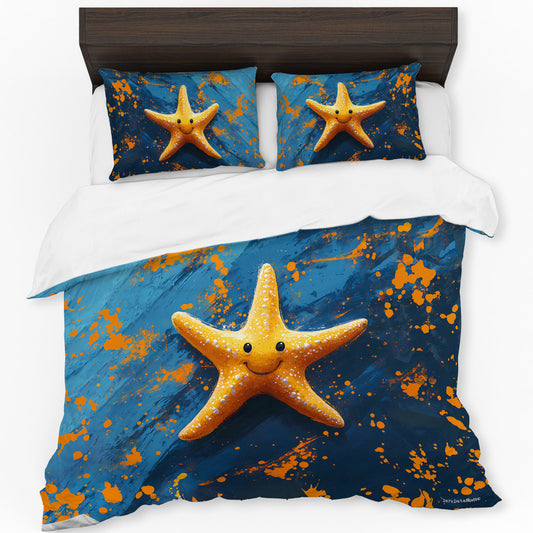 Starfish Duvet Cover Set by Wikus Schalkwyk