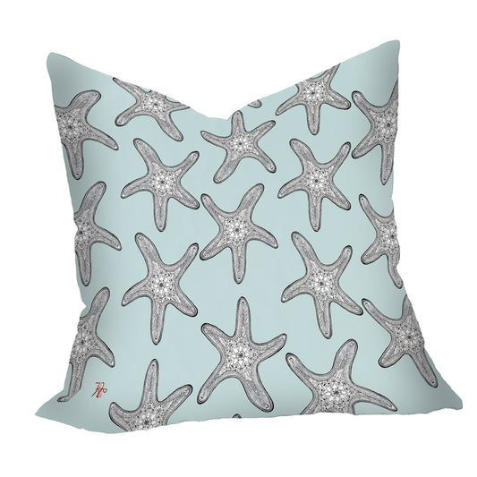 Starfish On Sea-Pattern Green Scatter Luxury Scatter by Fifo