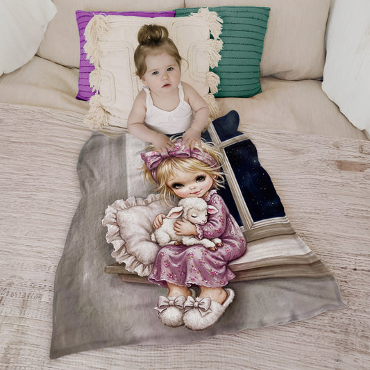 Starlight Snuggles Toddler Fleece Blanket