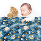 Starry Night Baby Fleece Blanket