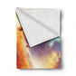 Starry Sky Solar Flair Light Weight Fleece Blanket