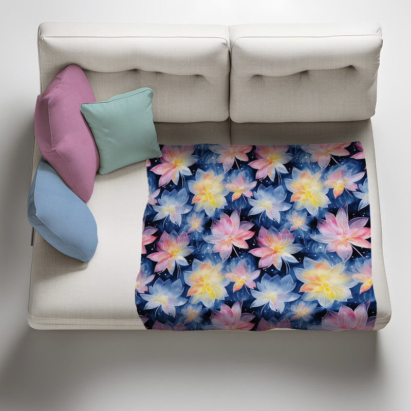 Starry Sky Light Weight Fleece Blanket