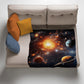 Starry Sky Explosion Light Weight Fleece Blanket