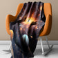 Starry Sky Explosion Light Weight Fleece Blanket