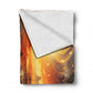 Starry Sky on Mars Light Weight Fleece Blanket