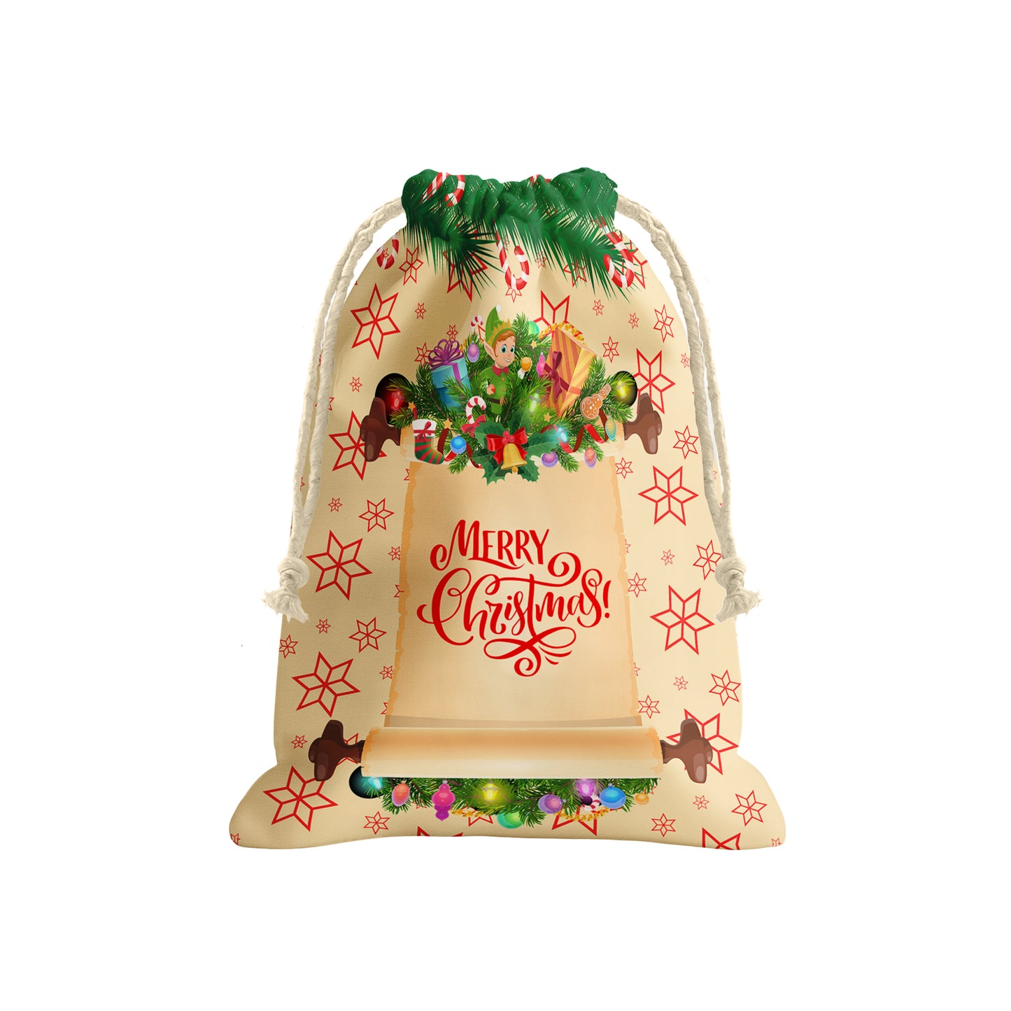 Starry Christmas Gift Bag (Set of 2)