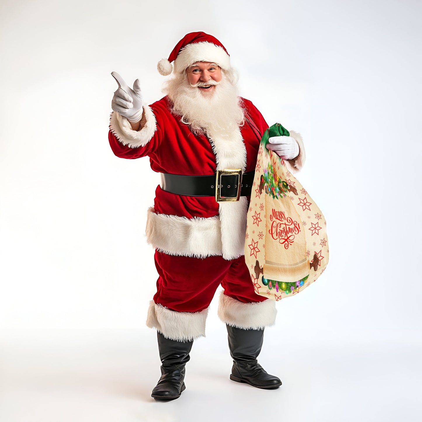 Starry Christmas Gift Sack