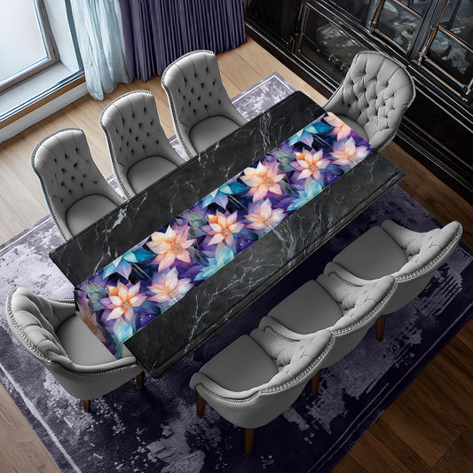 Starry Lilies Table Runner