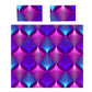 Static Violet Duvet Cover Set