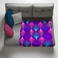 Static Violet Light Weight Fleece Blanket