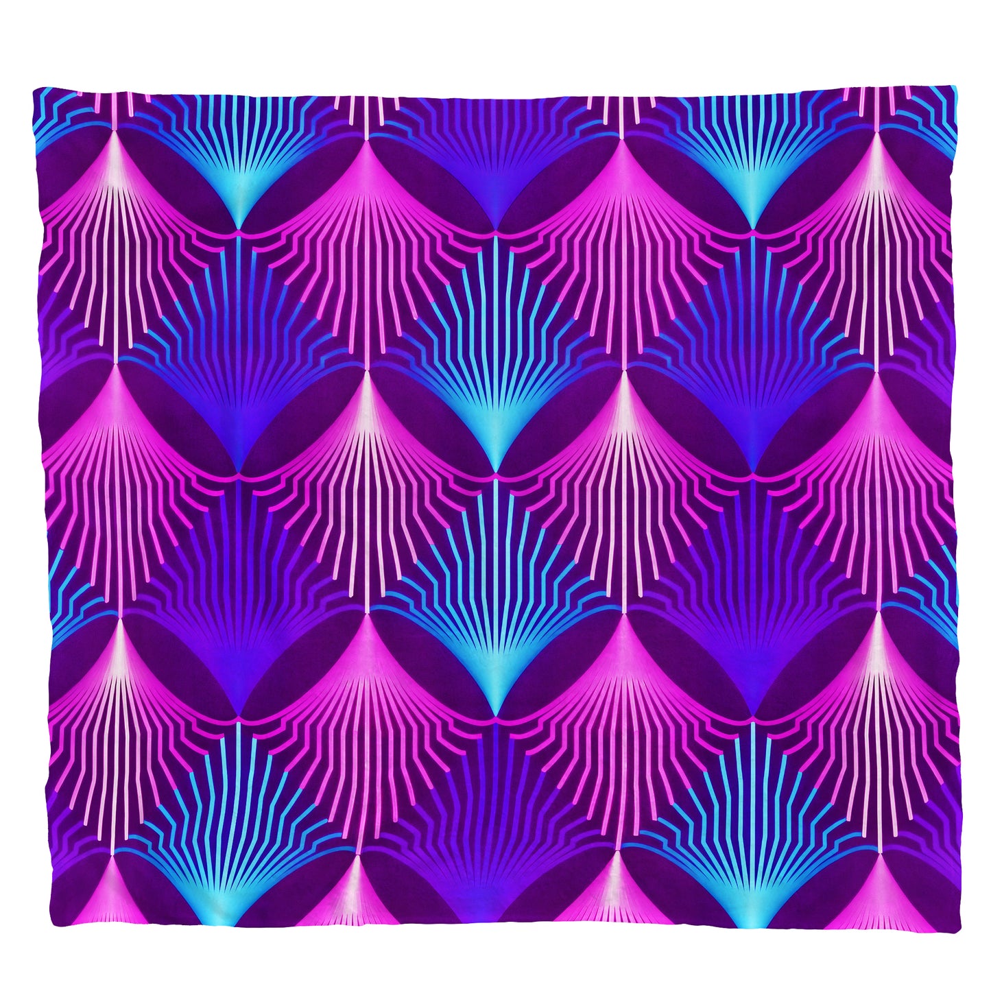 Static Violet Light Weight Fleece Blanket
