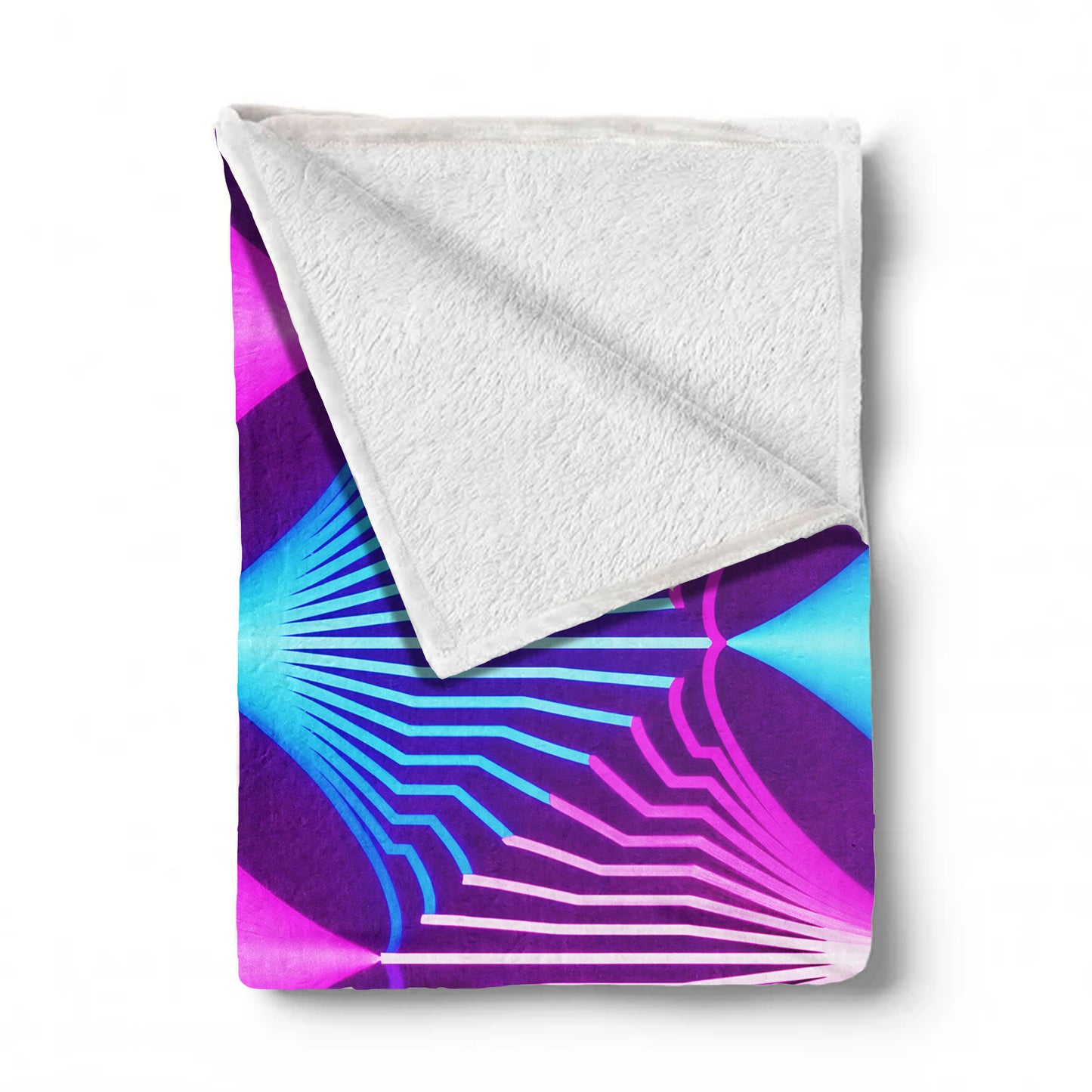 Static Violet Light Weight Fleece Blanket