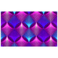 Static Violet Rectangle Tablecloth