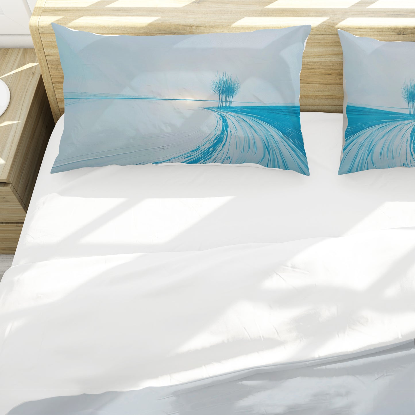 Steadfast in Turqouise Duvet Cover Set