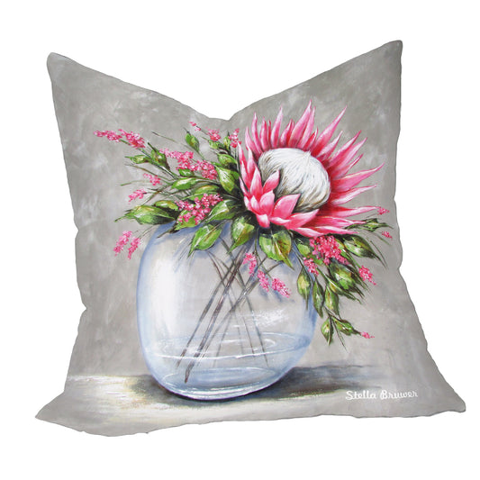 Round Bowl Protea Luxury Scatter By Stella Bruwer