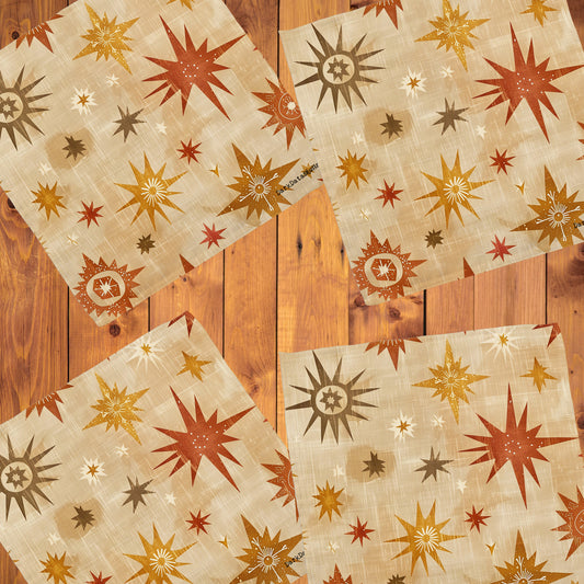 Stellar Echoes Napkins by Wikus Schalkwyk