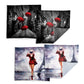 Striking Red Luxury Scatter Covers (Set of 4)