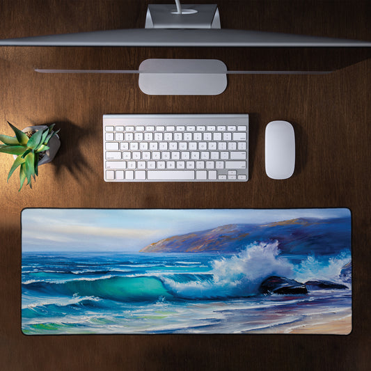 Stormy Weather Large Desk Pad