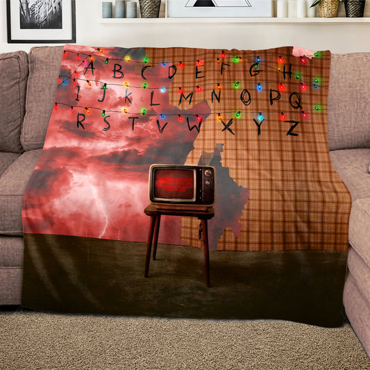 Stranger Things - Light Weight Fleece Blanket