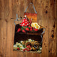 Strawberry Delight Medium Length Apron