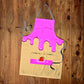 Strawberry Wafer Medium Length Apron