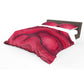 Strawberry Pink Abstracy Design Duvet Cover Set
