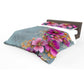 String of Pink Flowers Duvet Cover Set