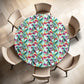Stunning Strelitzia Round Tablecloth