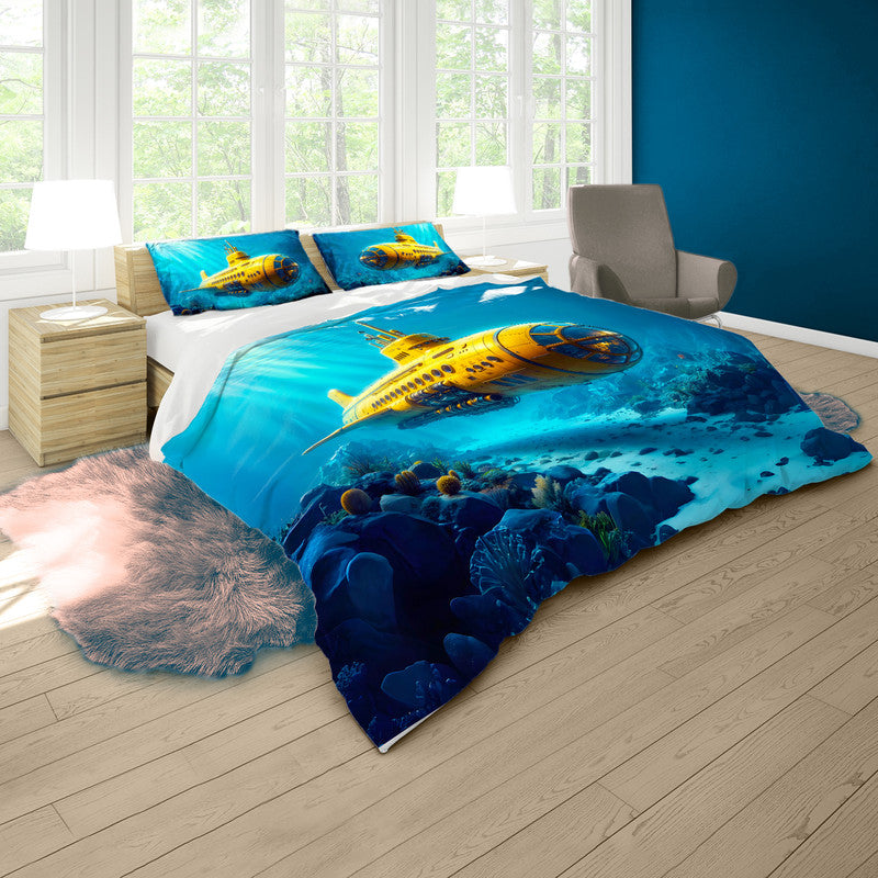 Submarine Voyage Duvet Cover Set