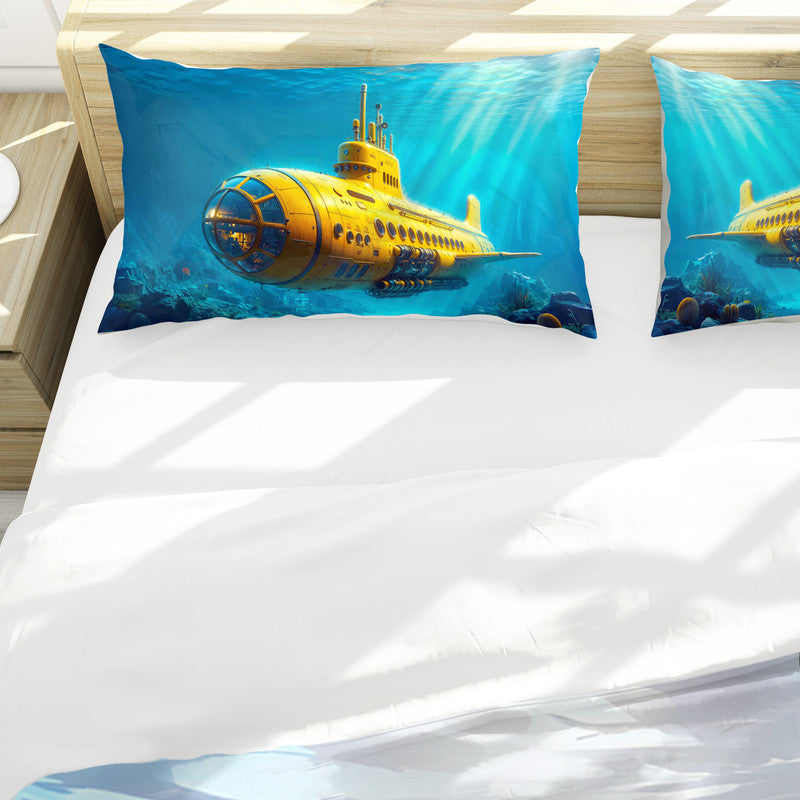 Submarine Voyage Duvet Cover Set