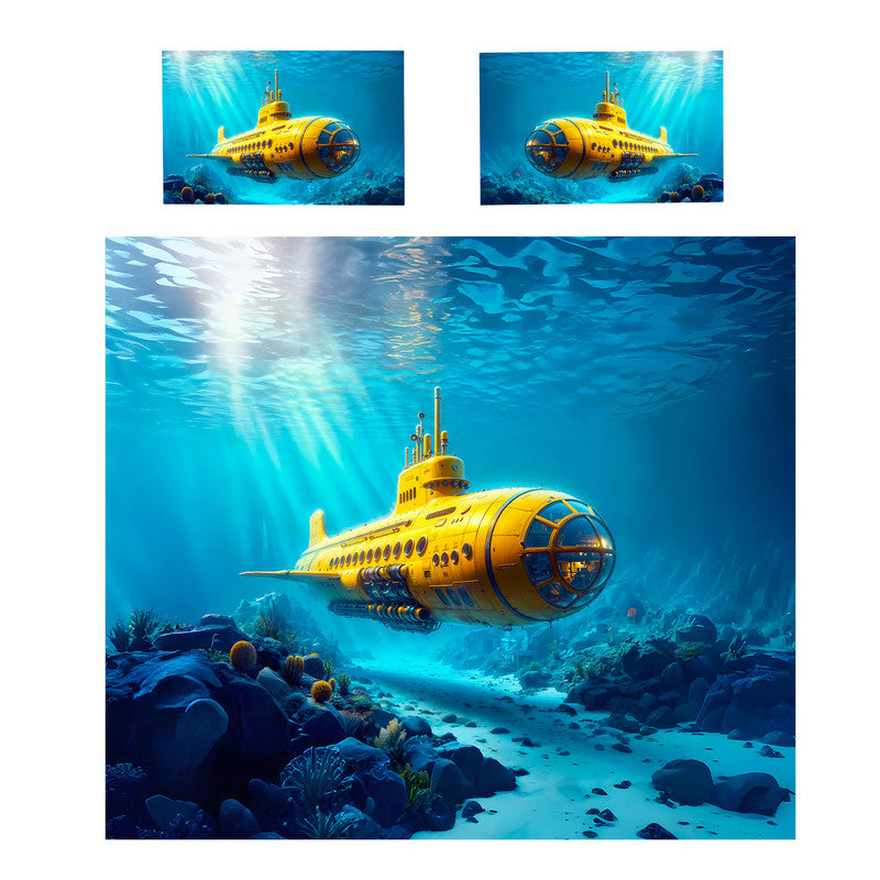 Submarine Voyage Duvet Cover Set