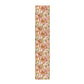 Subtle Peach Peonies Table Runner