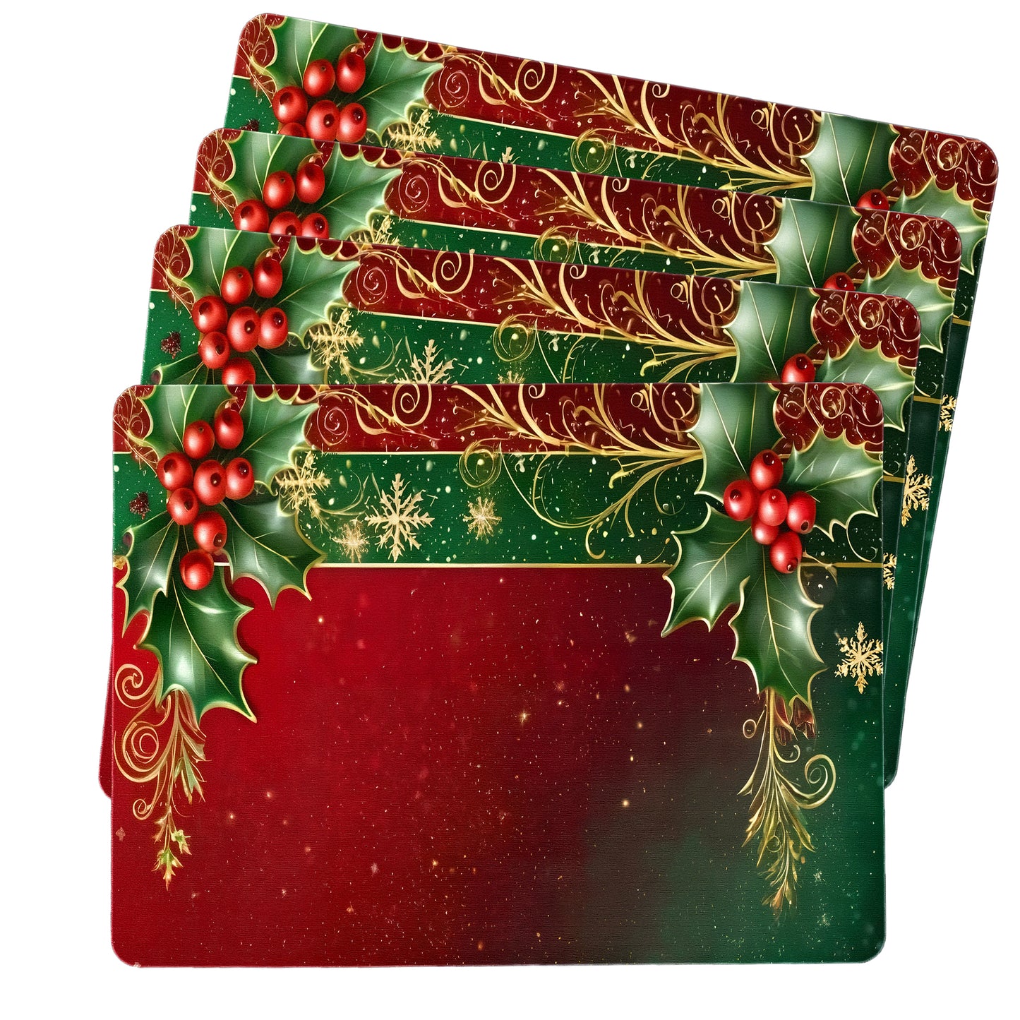 Subtle Christmas Charm Placemats