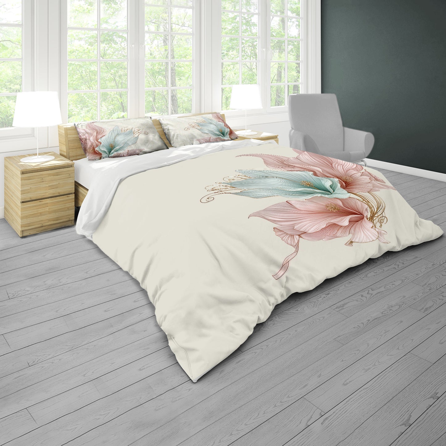 Subtle Shades Duvet Cover Set