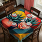 Succulent Cube Garden Square Tablecloth