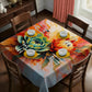 Succulent Protea Nebula Square Tablecloth