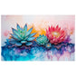 Succulent & Protea Radiance Rectangle Tablecloth