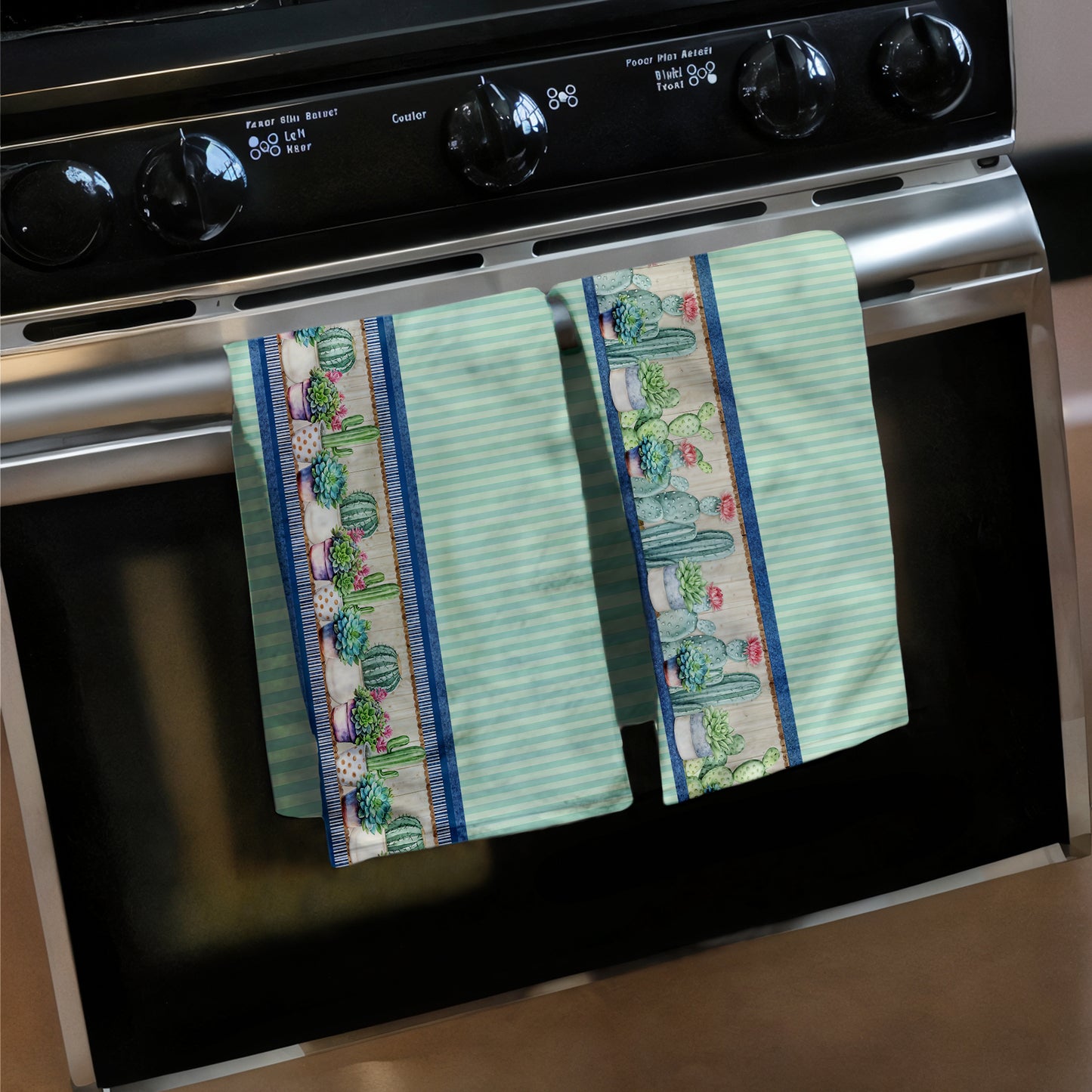 Succulents Dish Cloth (Set of 3)
