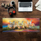 Summer Crab Large Desk Pad