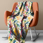 Summer Dance Light Weight Fleece Blanket