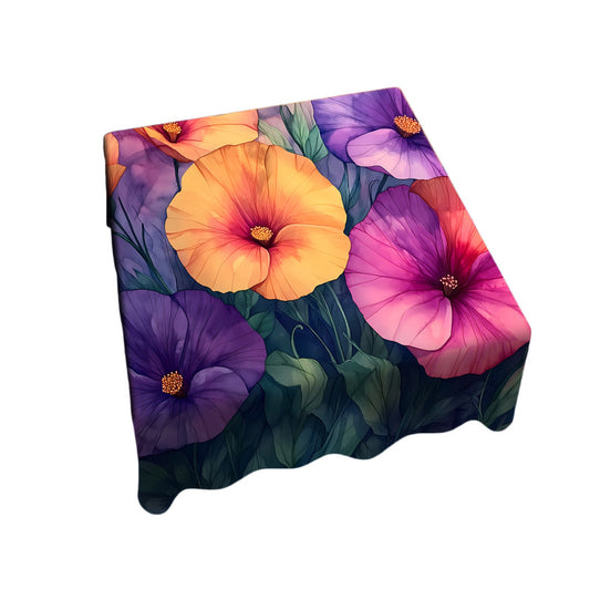 Summer Flowers Square Tablecloth by Wikus Schalkwyk