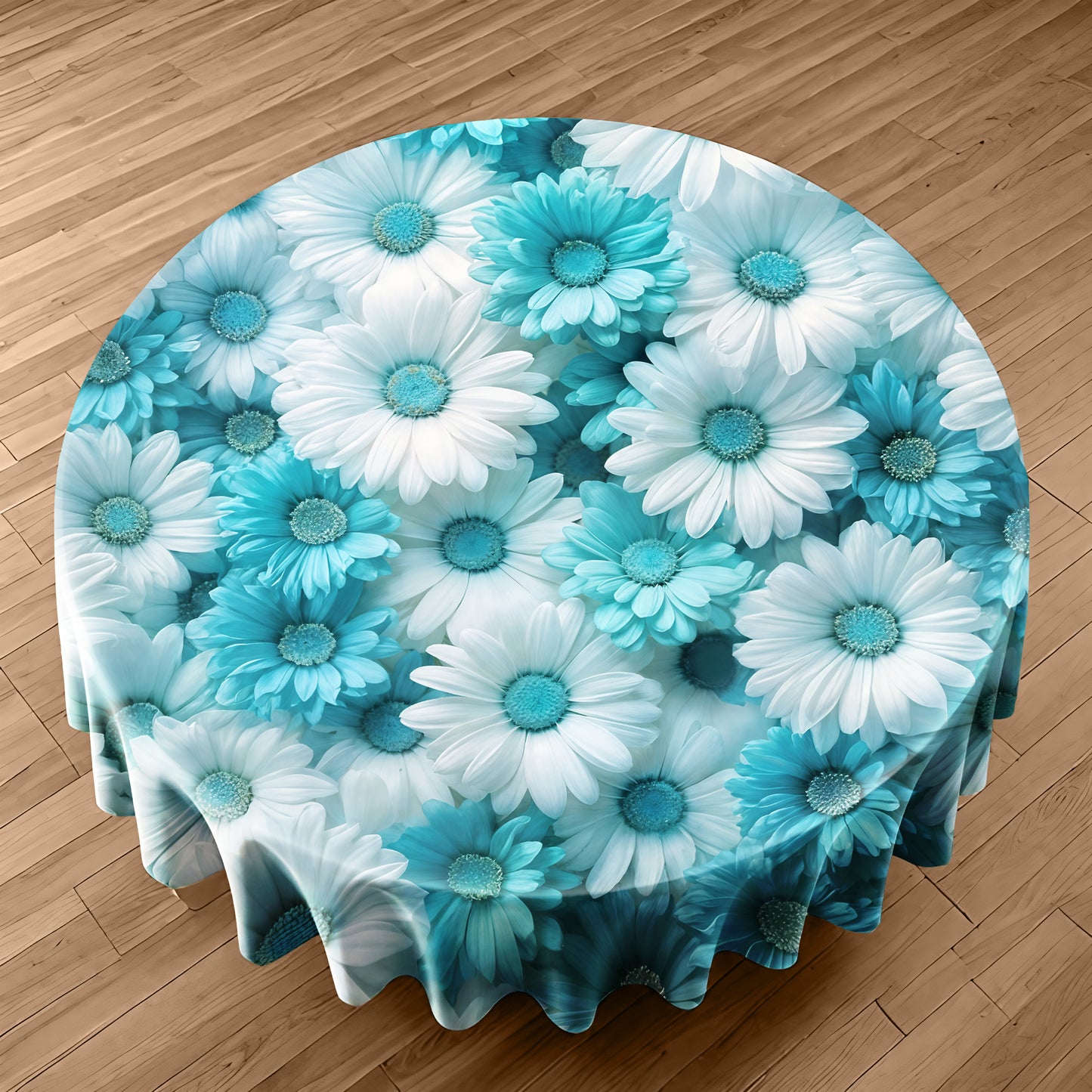 Summer Festival Round Tablecloth