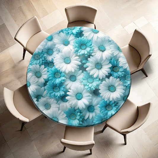 Summer Festival Round Tablecloth