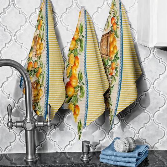 Summer Fruit Dish Cloth (Set of 3)