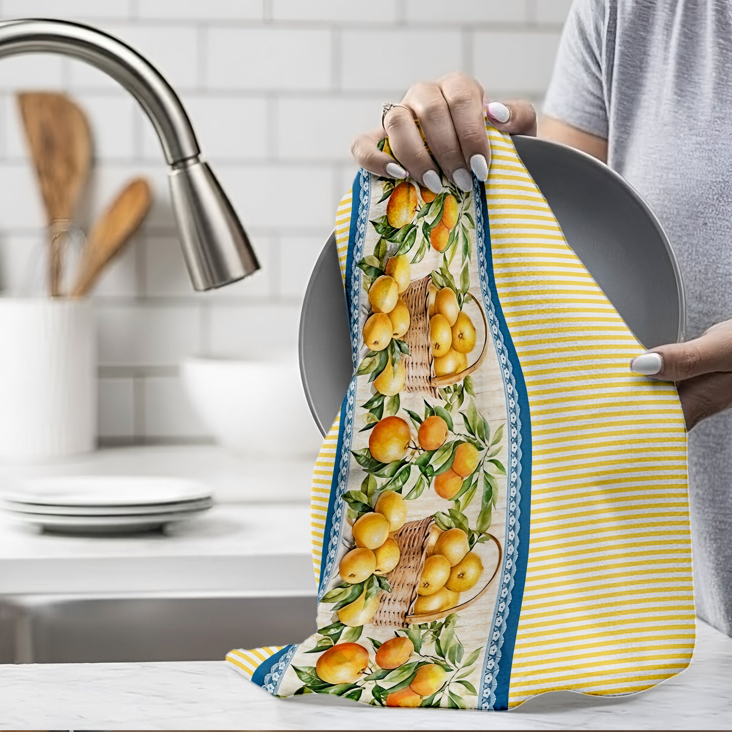 Summer Fruit Dish Cloth (Set of 3)
